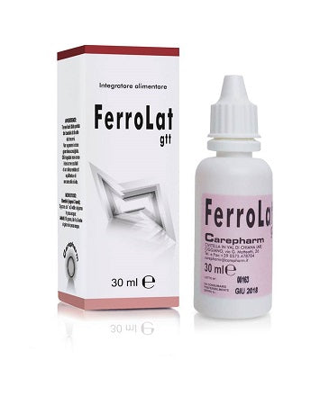 carepharm ferrolat gocce 30 ml ferrolat
