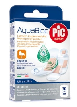 pikdare cerotto pic aquabloc mix antibatterico 20 pezzi pic ean 8058090003939