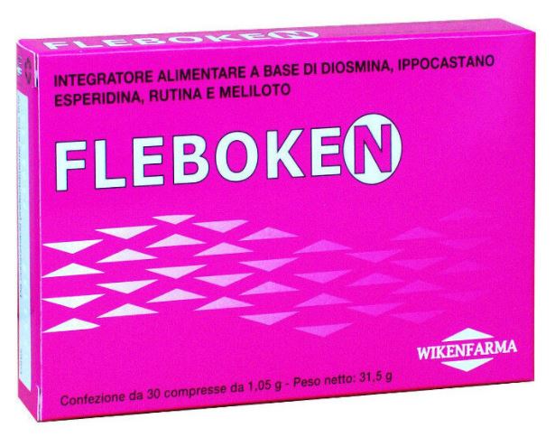 wikenfarma fleboken 30 compresse wikenfarma