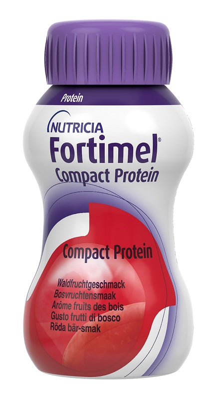 danone nutricia soc ben nutricia fortimel compact protein gusto frutti di bosco 4 bottiglie da 125 ml fortimel ean 8716900581281