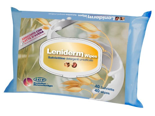 icf leniderm wipes pocket 40 strappi ean 8009722003803