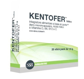 sr farmaceutici kentofer folico 20 stickpack sr farmaceutici ean 8052990891108