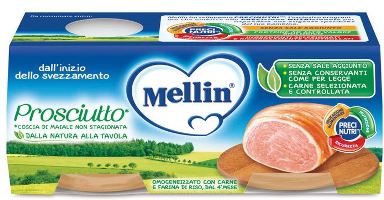 mellin mellin omogeneizzato prosciutto 2 pezzi x 80 g mellin ean 5900852021831