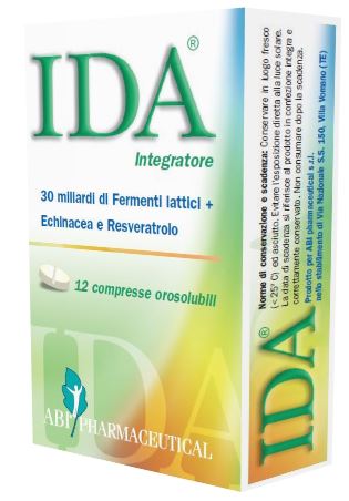 abi pharmaceutical ida 12 compresse orosolubili abi pharmaceutical