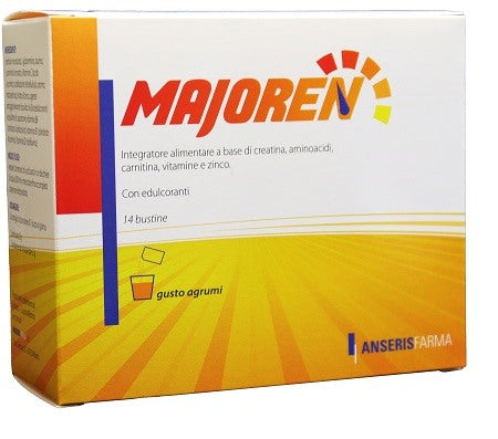 anseris farma majoren proenergetico corroborante 14 bustine anseris farma ean 8050030160078
