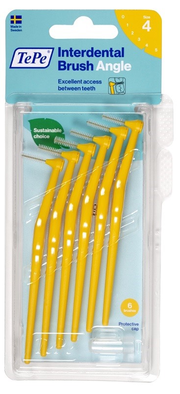 prodotti promo tepe angle scovolino giallo 07mm 6 pezzi tepe ean 7317400011592