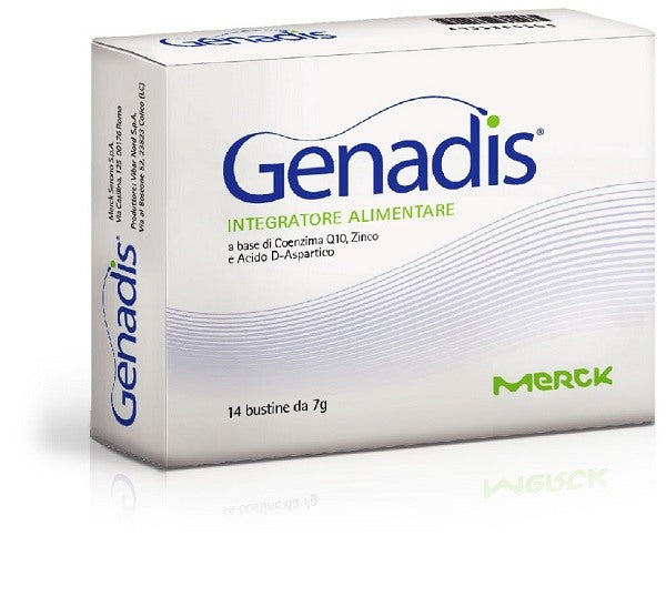 merck serono genadis 14 bustine genadis
