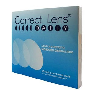 fidia farmaceutici spa correct lens daily lenti contatto monouso giornaliere 350 30 pezzi ean 9555650191970