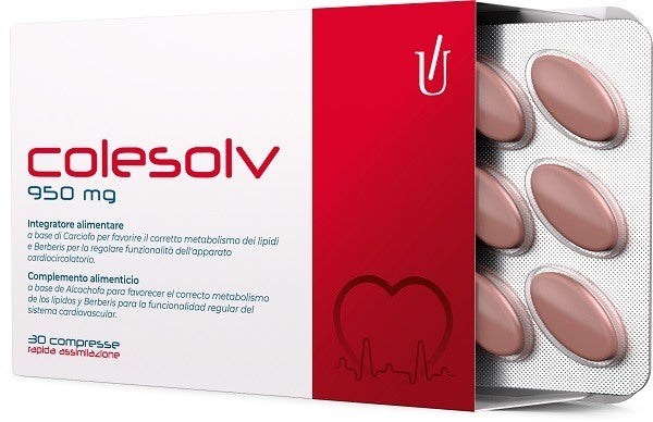 forza vitale colesolv glauber 30 compresse forza vitale ean 8033267460364