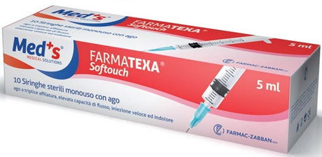 farmac zabban siringa meds 5 ml 14 gauge 10 pezzi meds ean 8000246005274
