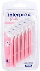 dentaid interprox plus nano rosa 6 pezzi interprox ean 8427426006317