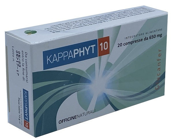 biogroup kappaphyt 10 20 compresse da 650 mg officine naturali