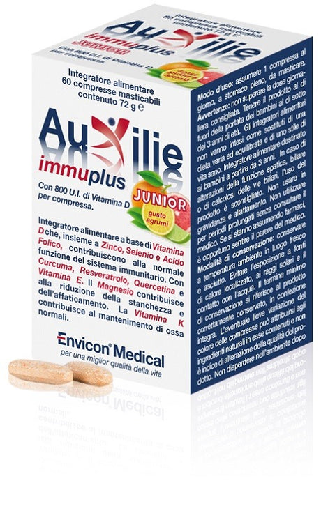envicon medical auxilie immuplus junior 30 compresse auxilie ean 8056736160978