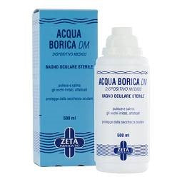 zeta farmaceutici acqua borica per bagno oculare sterile 500 ml vitilax