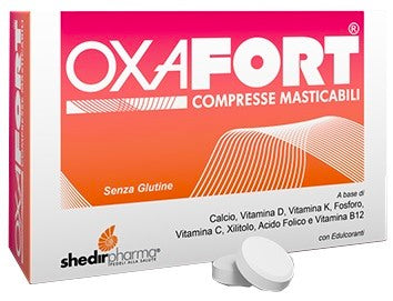 shedir pharma oxafort blister 48 compresse masticabili in astuccio 72 g oxafort