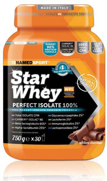 named sport star whey sublime chocolate 750 g named ean 8054956340965