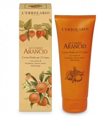 lerbolario accordo arancio crema fluida per il corpo 200 ml lerbolario ean 8022328106600