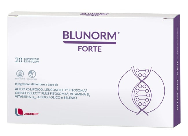 uriach italy blunorm forte 20 compresse blunorm