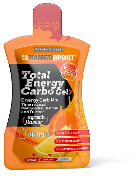 named sport total energy carbo gel agrumix 40 ml named ean 8054956341078