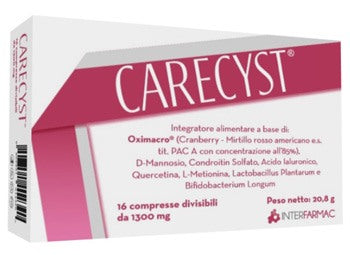 interfarmac carecyst 16 compresse gastroprotette interfarmac ean 0806891014320