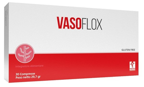 nacros vasoflox 30 compresse ean 8058697510038