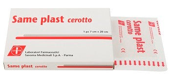 savoma same plast cerotto in silicone medicale per cicatrici 7x20 cm same