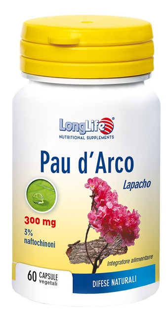longlife longlife pau darco 60 capsule vegetali long life ean 8054521001987