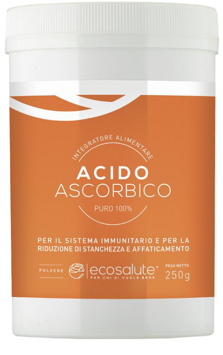 zio ecosalute acido ascorbico puro 250 g spazio ecosalute ean 8055320350474