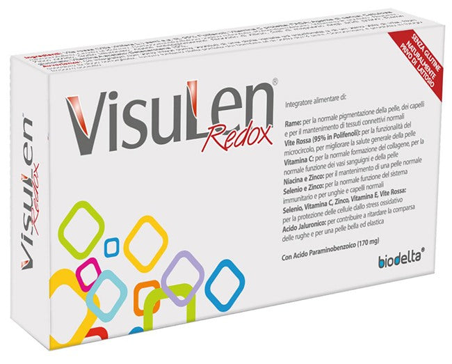 biodelta visulen redox 30 compresse biodelta
