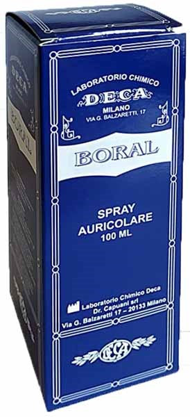 deca boral spray auricolare 100 ml boral