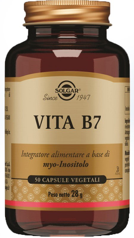 solgar italia vita b7 50 capsule vegetali solgar ean 0033984011311
