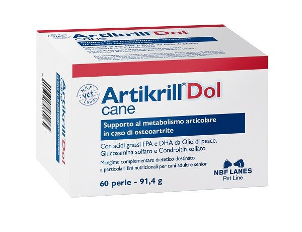 nbf lanes vet artikrill dol cane blister 60 perle artikrill ean 8056590980064