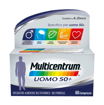 haleon italy multicentrum uomo 50 60 compresse multicentrum ean 8058697280955