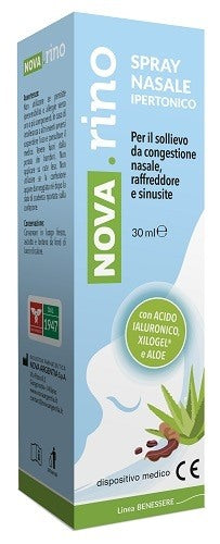 nova argentia nova rino spray nasale ipertonico 30 ml nova argentia ean 8056471910814