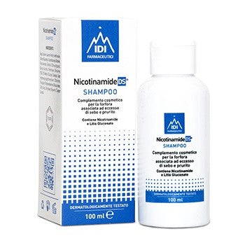 sunrise nicotinamide ds shampoo senza profumo 100 ml idi
