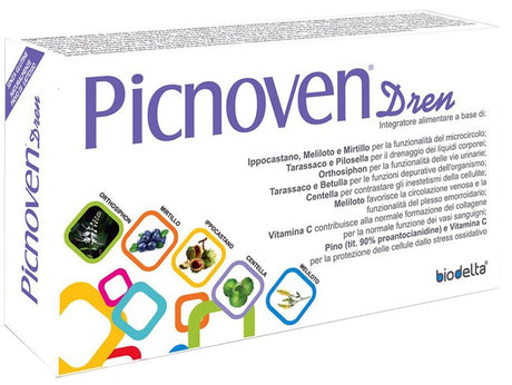 biodelta picnoven dren 50 compresse 31 g biodelta