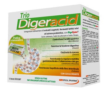 pool pharma trio digeracid 12 bustine pool pharma