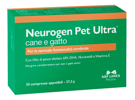 nbf lanes vet neurogen pet ultra blister 30 compresse appetibili n b f lanes ean 8056590980385