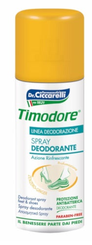 ciccarelli timodore spray deodorante allo zenzero 150 ml timodore ean 8002140116414