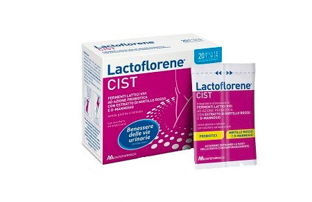 montefarmaco lactoflorene cist 20 buste lactoflorene ean 8058363613179