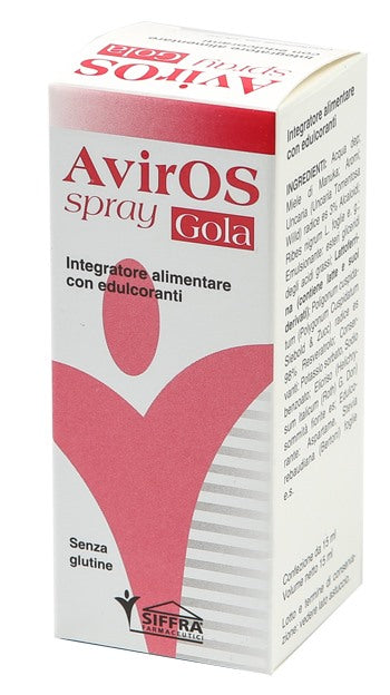 siffra farmaceutici aviros spray gola 15 ml siffra