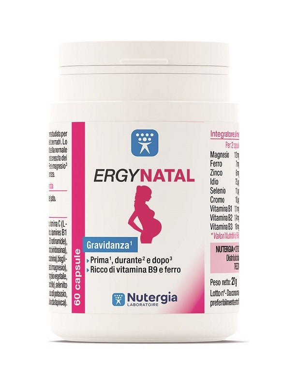 laboratori nutergia ergynatal 60 capsule laboratori nutergia