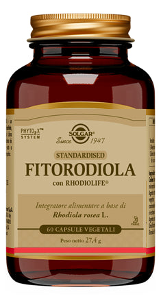 solgar italia fitorodiola 60 capsule solgar ean 0033984013346