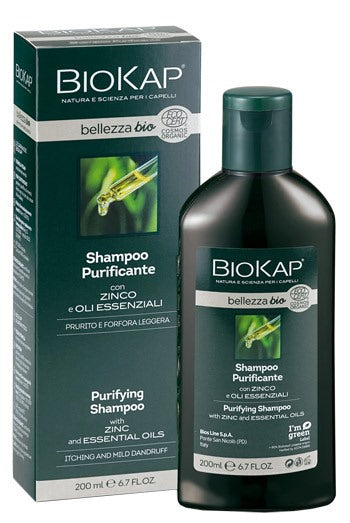 bios line biokap bellezza bio shampoo purificante cosmos ecocert 200 ml biosline biokap ean 8030243023919