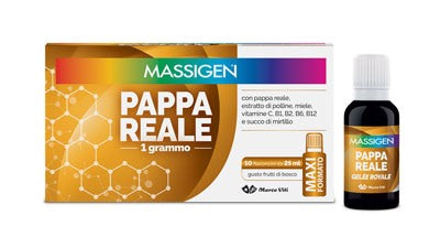 marco viti massigen pappa reale 10 flaconi da 25 ml massigen ean 8050519570244