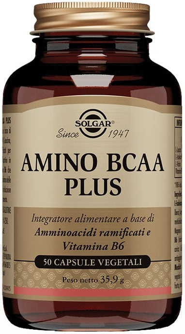 solgar italia amino bcaa plus 50 capsule solgar ean 0033984012271