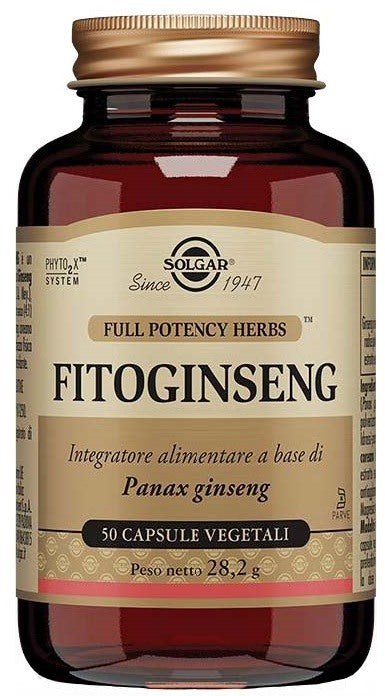 solgar it multinutrient fitoginseng 50 capsule vegetali solgar ean 0033984013063