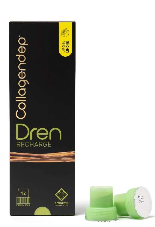 erbozeta elp collagendep dren limone recharge 12 pezzi erbozeta
