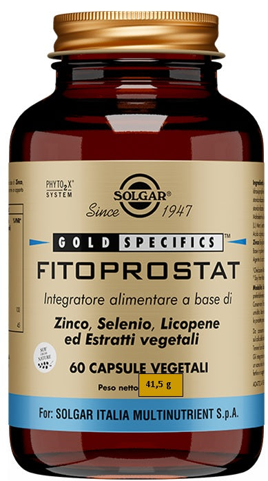 solgar italia fitoprostat 60 capsule solgar ean 0033984013285