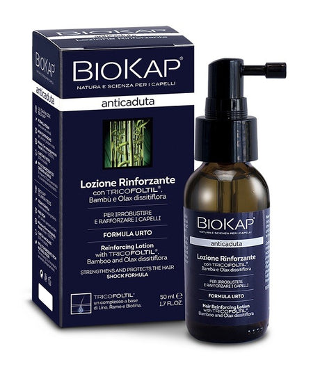 bios line biokap lozione rinforzante anticaduta con tricofoltil nuova formula 50 ml biokap ean 8030243026231